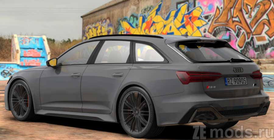 мод Audi RS6 by Tourdecar для Assetto Corsa