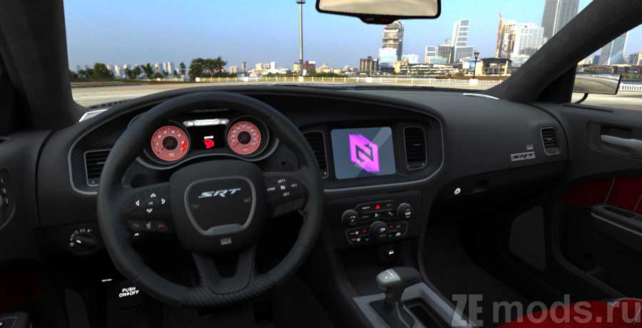 мод Dodge Charger SRT Hellcat No Hesi Spec для Assetto Corsa