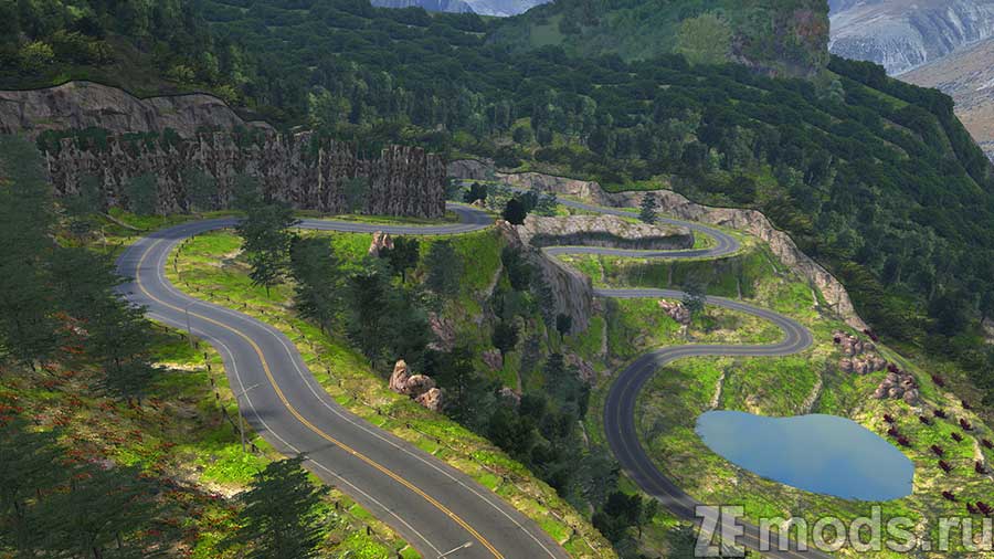 Карта "Euphoria Hillside Park" для Assetto Corsa