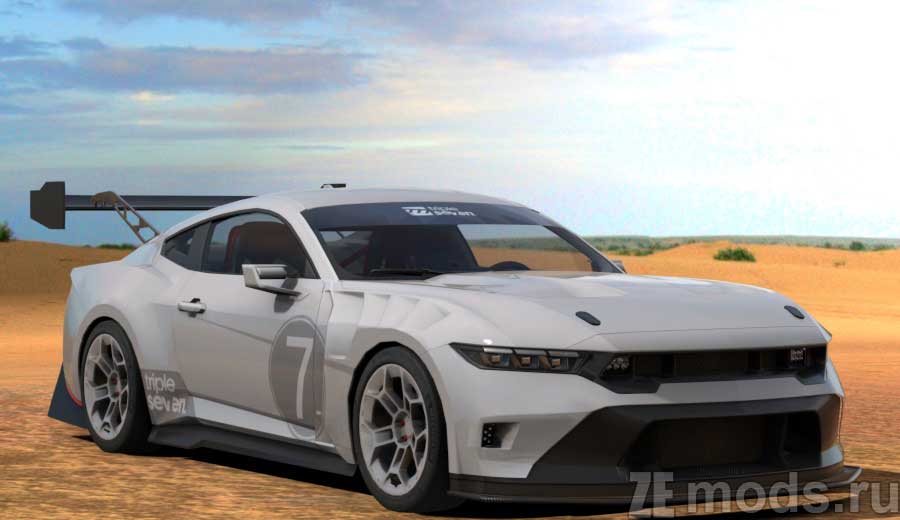 Ford Mustang S650 2024 для Assetto Corsa