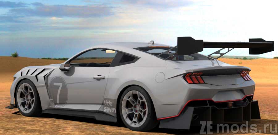 мод Ford Mustang S650 2024 для Assetto Corsa