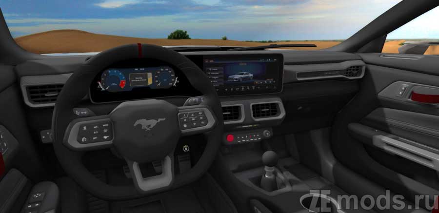 мод Ford Mustang S650 2024 для Assetto Corsa