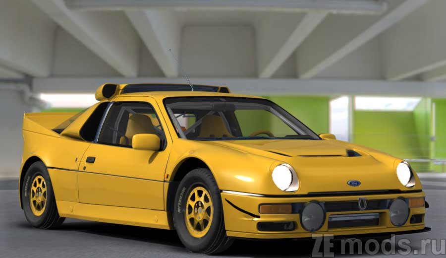 Ford RS200 Evolution для Assetto Corsa