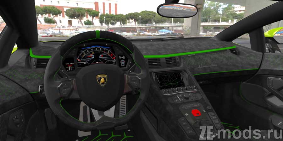 мод Lamborghini Aventador Ultimae 2021 NBP для Assetto Corsa