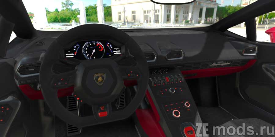 мод Lamborghini Huracan LP580-2 LBW для Assetto Corsa