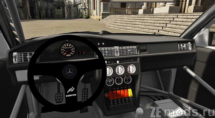 мод Mercedes-Benz 190E EVO II NFS UNBOUND SPECIAL EDITION для Assetto Corsa