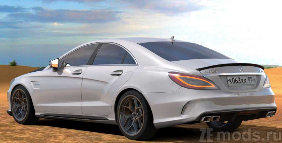 мод Mercedes CLS63 AMG W218 Tuned Stage 2+ для Assetto Corsa
