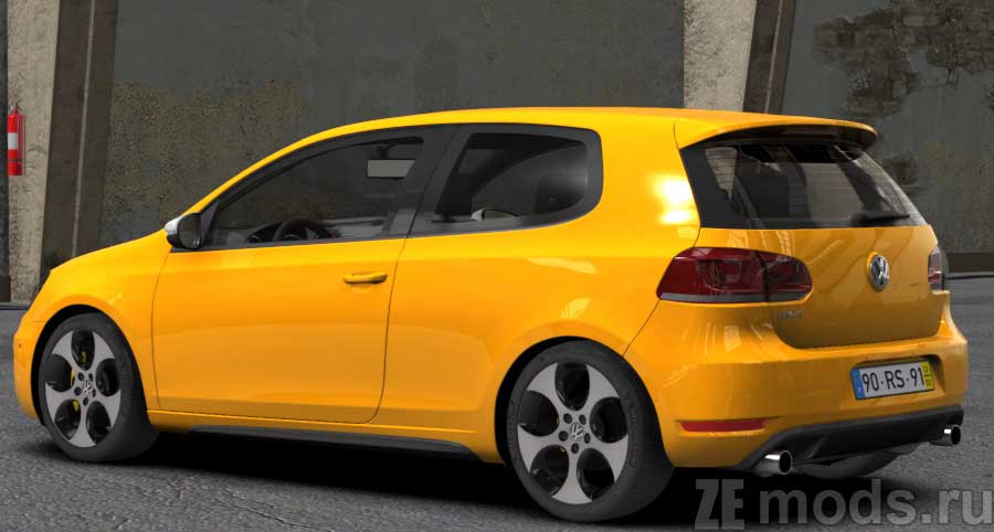 мод Volkswagen Golf MK6 GTI для Assetto Corsa