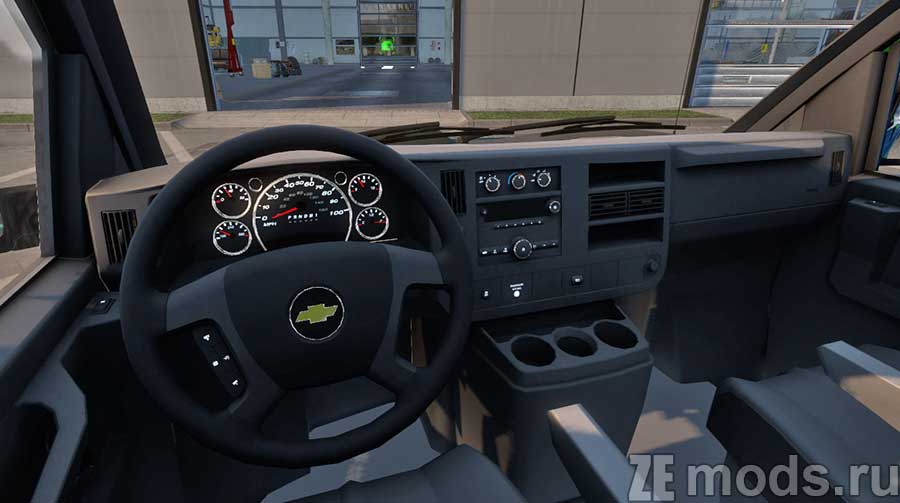мод Chevrolet Express 3500 для Euro Truck Simulator 2