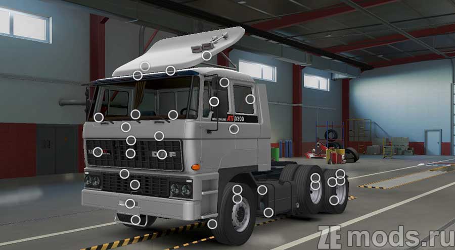 мод DAF F241 для Euro Truck Simulator 2