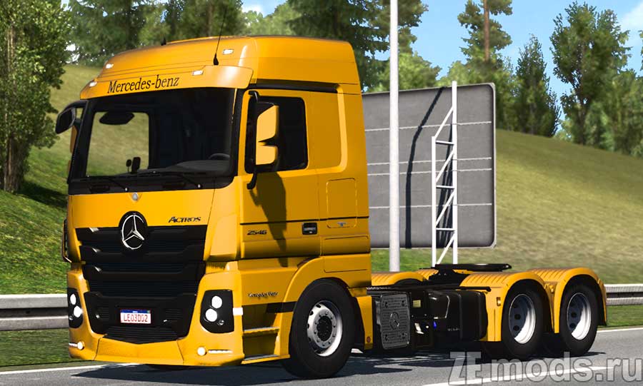 Mercedes-Benz Actros 2651 для Euro Truck Simulator 2 (1.47)