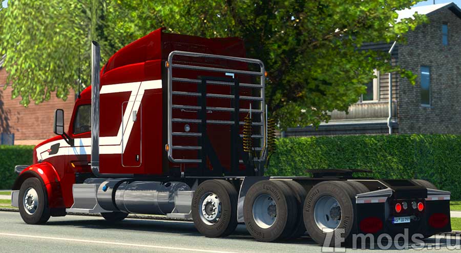 мод Peterbilt 567 для Euro Truck Simulator 2