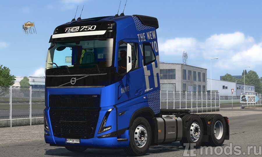 Volvo FH 2022 для Euro Truck Simulator 2 (1.48-1.49)