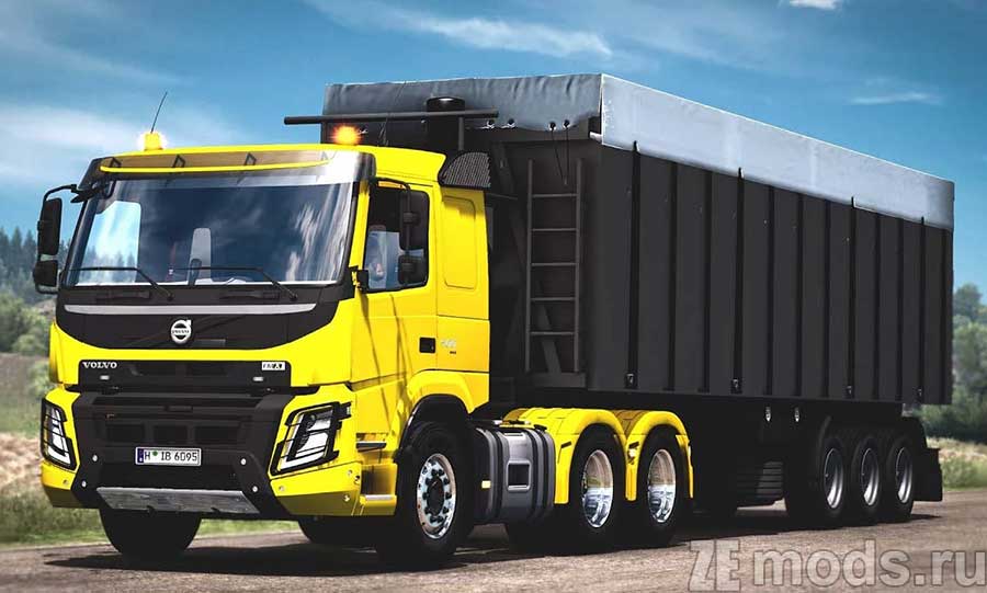 Volvo FM/FMX для Euro Truck Simulator 2 (1.47)
