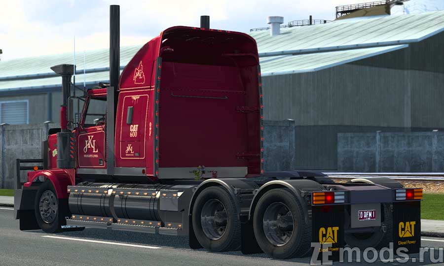 мод Western Star 4800 для Euro Truck Simulator 2