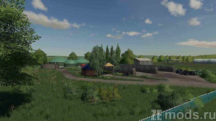 Карта "Агромаш" для Farming Simulator 2019