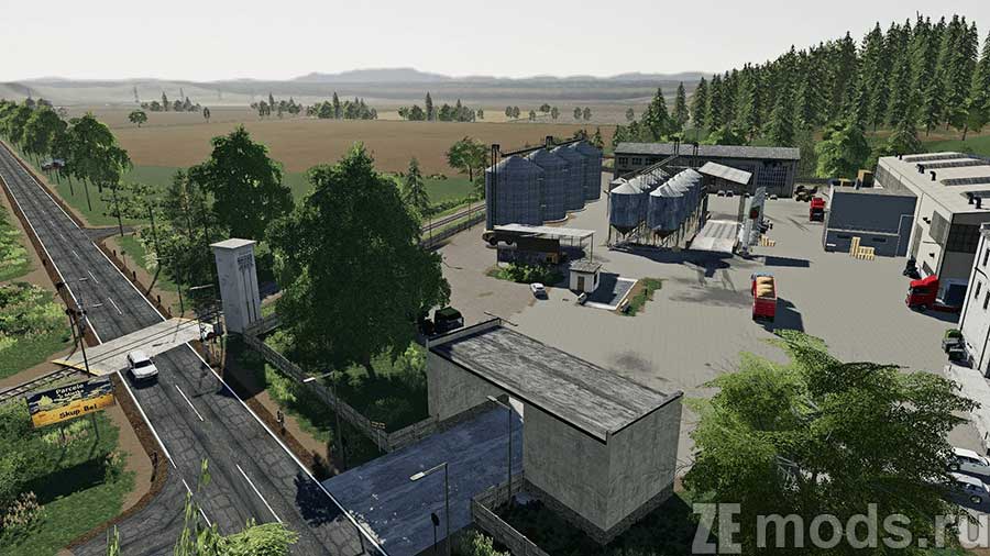 Карта "Osiek" для Farming Simulator 2019