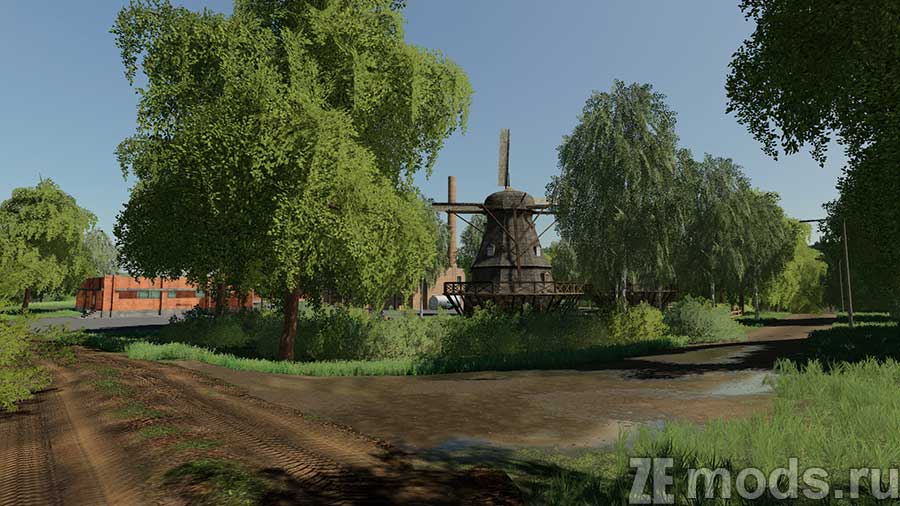 Карта "Полесье" для Farming Simulator 2019