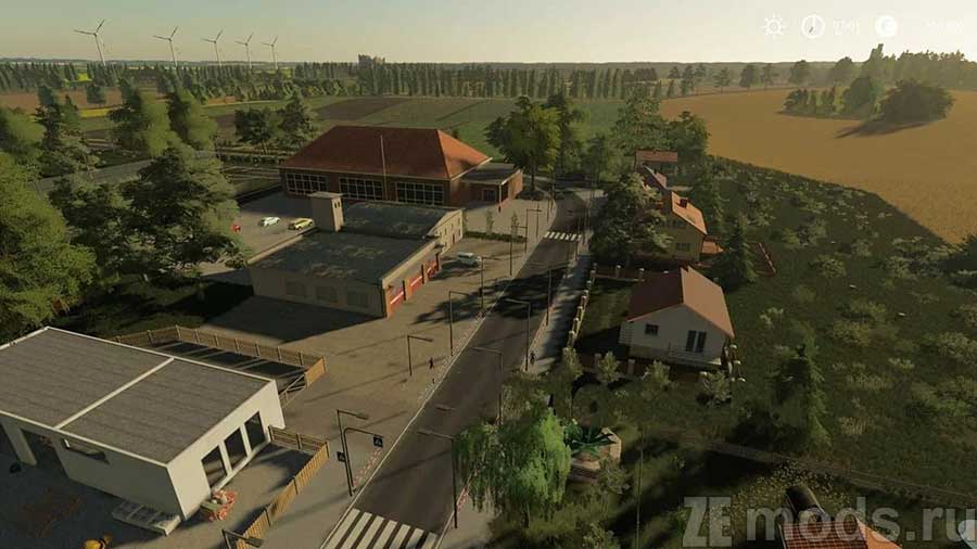 Карта "Wysokie Brodno 4x" для Farming Simulator 2019
