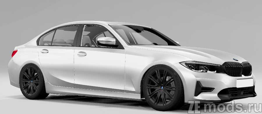 мод BMW 3-Series 2018 G20 для BeamNG.drive