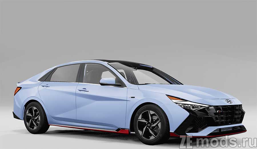 Hyundai Elantra 2022 для BeamNG.drive