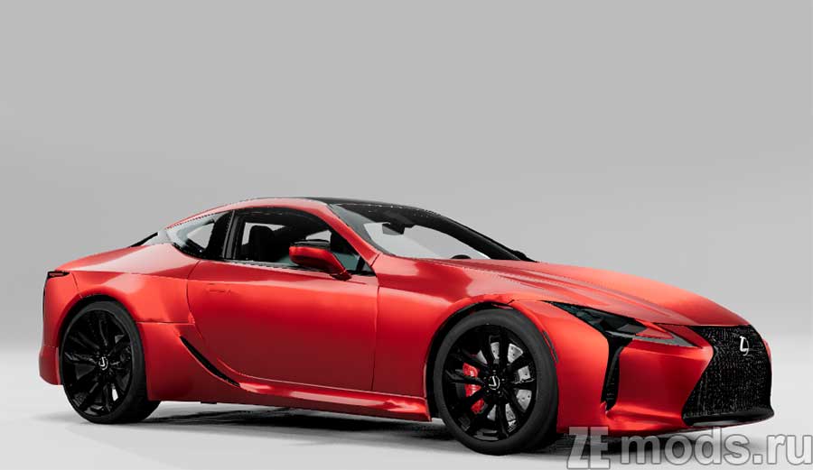 Lexus LC 500 для BeamNG.drive