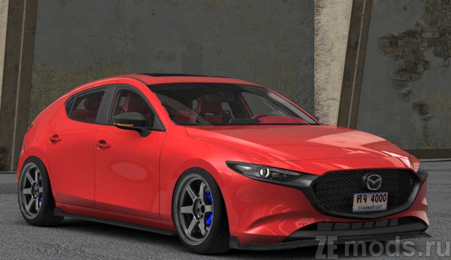 BD Garage Mazda 3 для Assetto Corsa