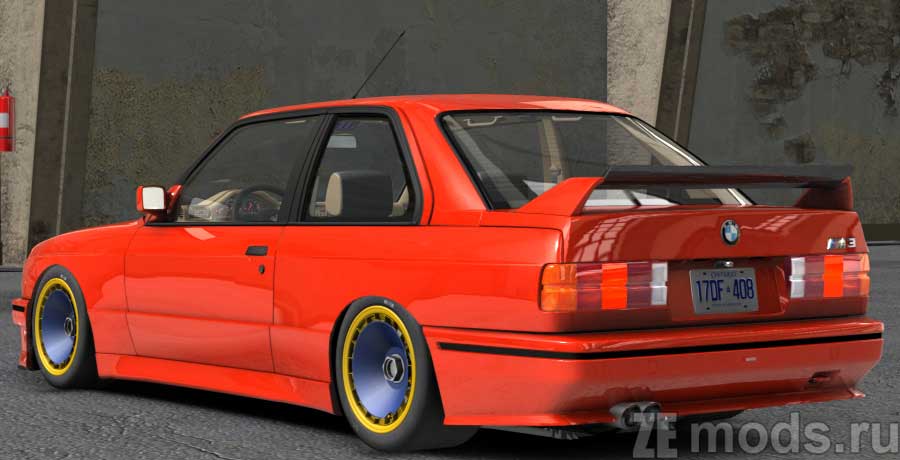 мод BMW M3 E30 Evo для Assetto Corsa