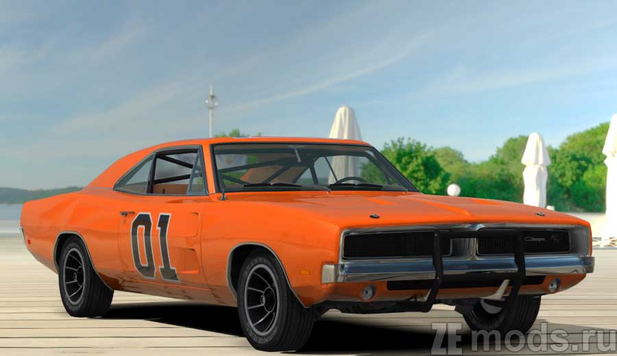 Dodge Charger R/T - General Lee для Assetto Corsa