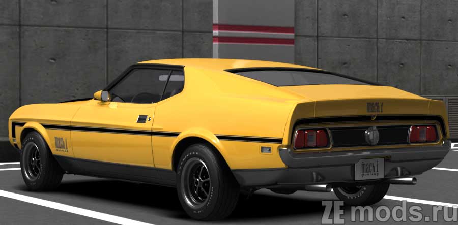 мод Ford Mustang Mach 1 для Assetto Corsa