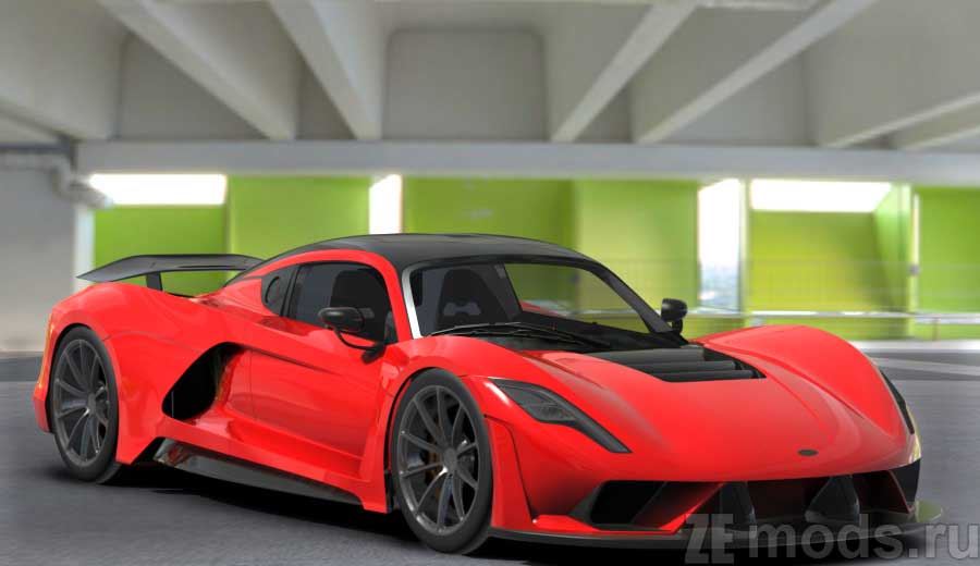 Hennessy Venom F5 Concept для Assetto Corsa