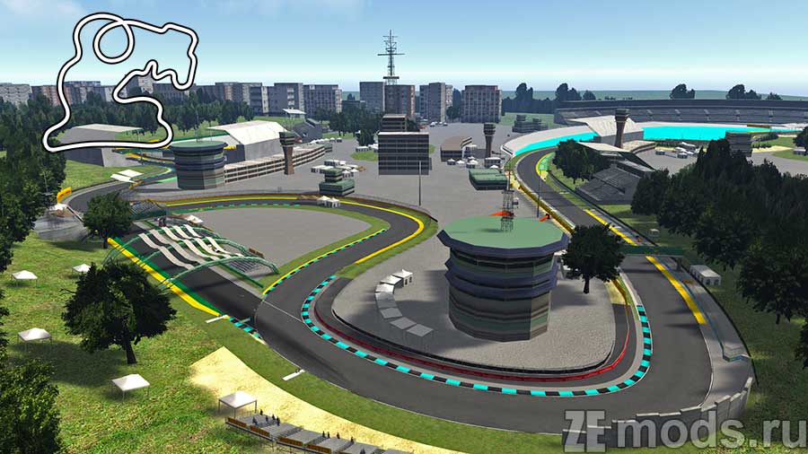 Карта "Lewis GP" для Assetto Corsa