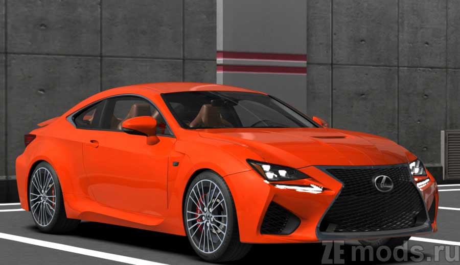 Lexus RC F для Assetto Corsa