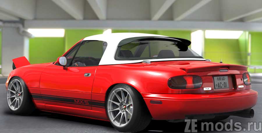 мод Mazda Miata Turbo Gingium Spec (Track) для Assetto Corsa