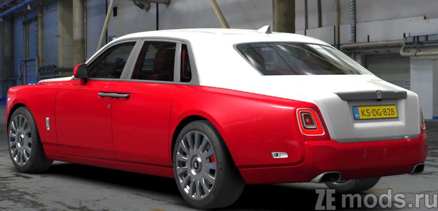 мод Rolls-Royce Phantom для Assetto Corsa