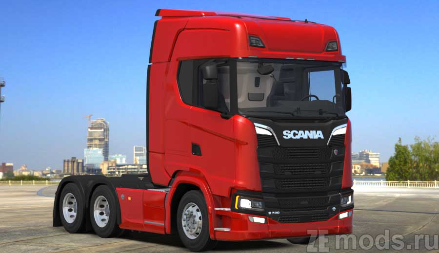 Scania S730 V8 для Assetto Corsa