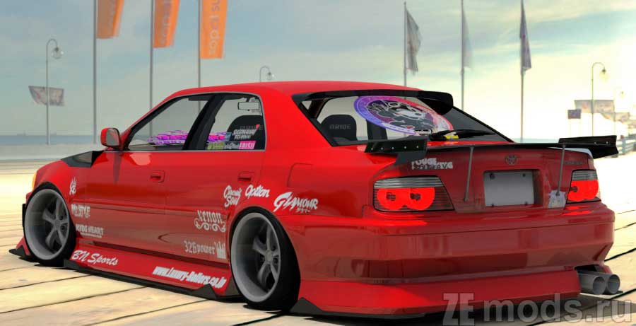 мод SF Toyota JZX100 Chaser для Assetto Corsa