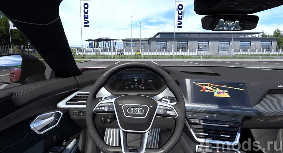 мод Audi e-tron GT 2022 для Euro Truck Simulator 2