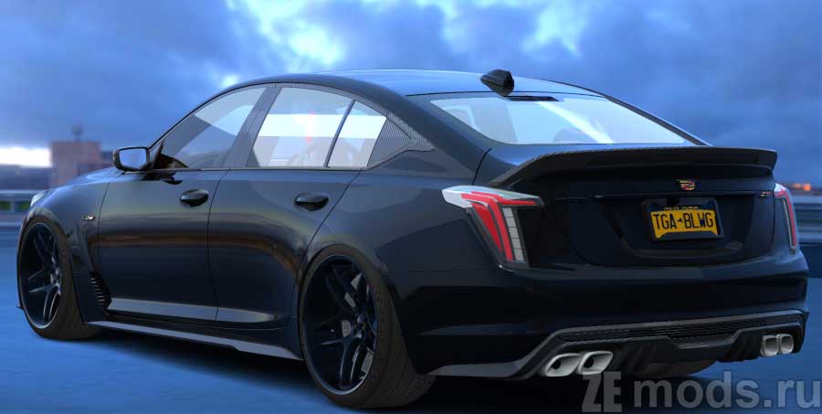 мод Cadillac CT5-V BLACKWING NAVVA X TGA для Assetto Corsa