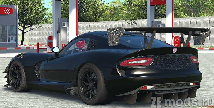 мод Dodge Viper ACR Calvo Motorsports McRippinz GBE-Built для Assetto Corsa