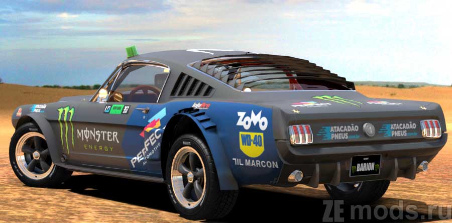 мод Ford Mustang Barion для Assetto Corsa