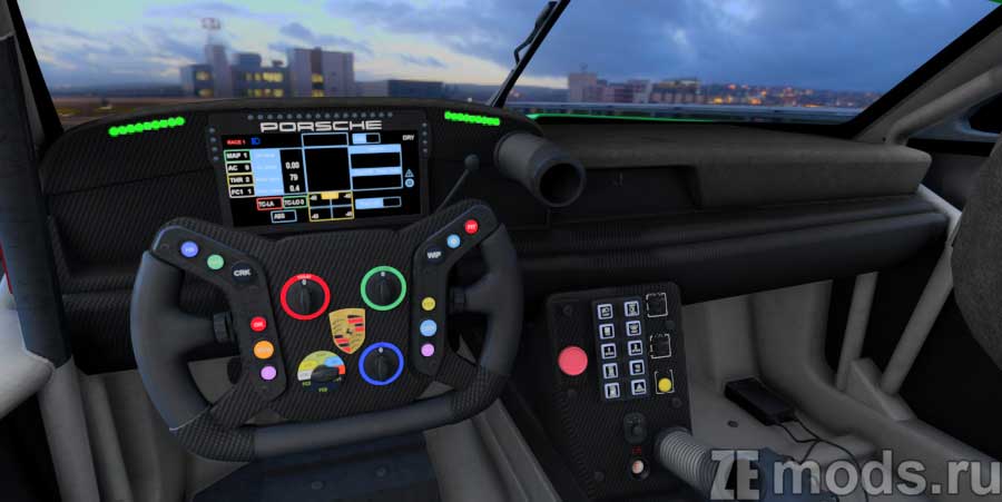 мод LM GT3 911 GT3 R 2023 для Assetto Corsa