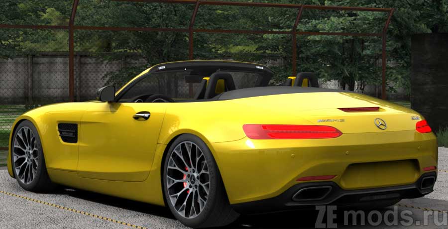 мод Mercedes-Benz AMG GT-S Roadster для Assetto Corsa