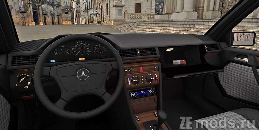 мод Mercedes-Benz W124 300D для Assetto Corsa