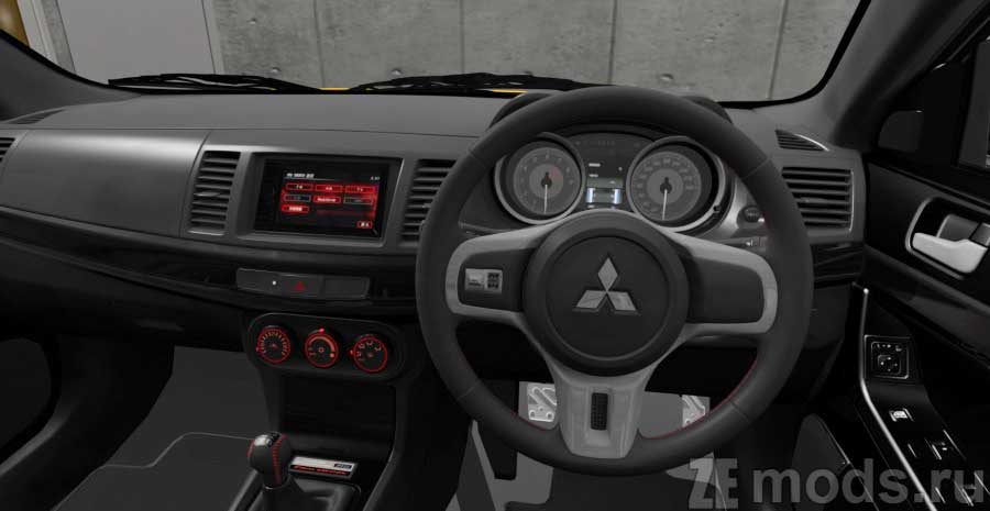 мод Mitsubishi Lancer Evolution X B-Kit для Assetto Corsa