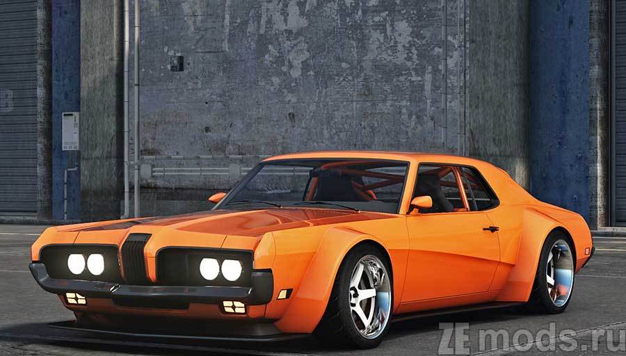 Shadow's Garage 70 Cougar Widebody Drift Spec для Assetto Corsa