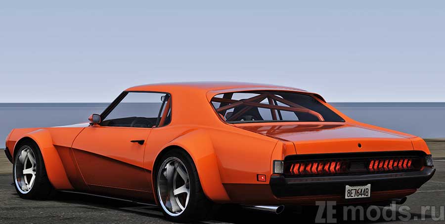 мод Shadow's Garage 70 Cougar Widebody Drift Spec для Assetto Corsa