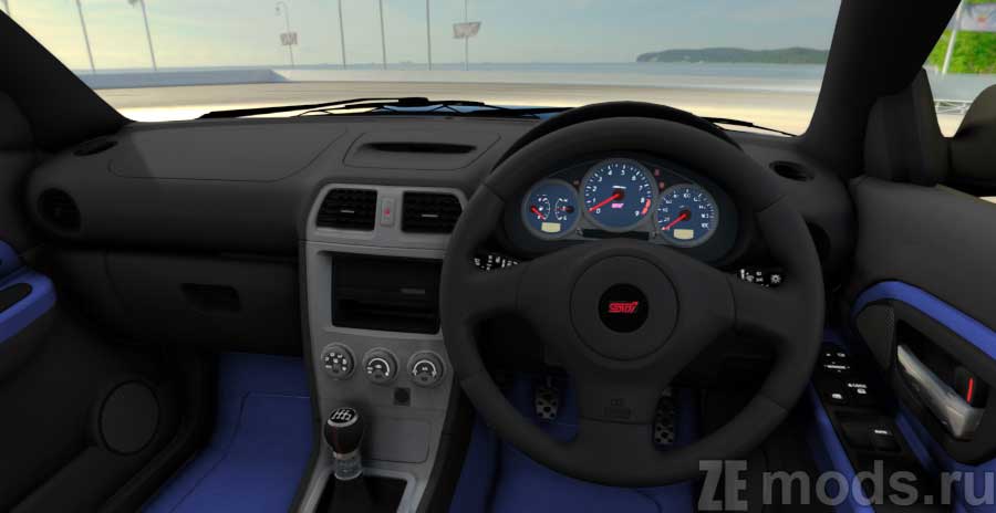 мод Subaru Impreza WRX STI GDB-A для Assetto Corsa