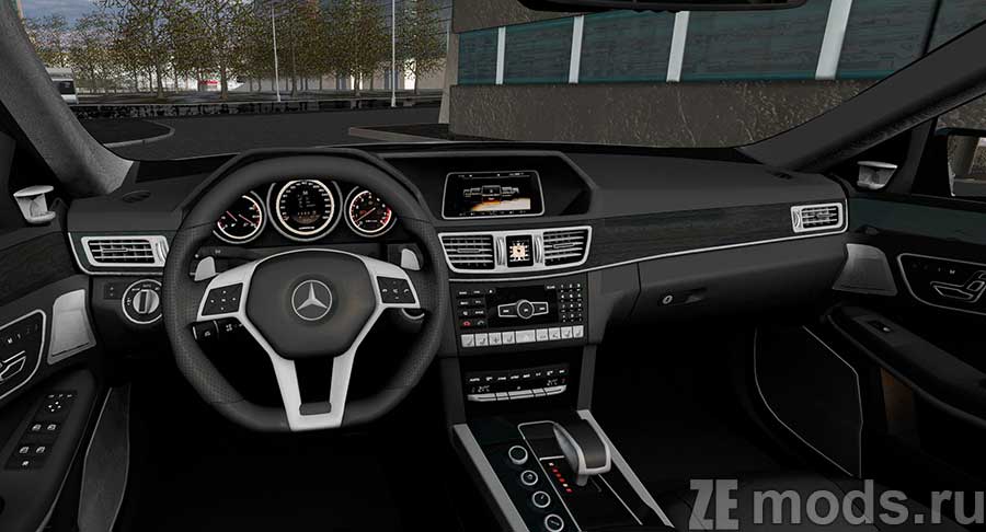 мод Mercedes-Benz E63 AMG W212 для City Car Driving 1.5.9.2