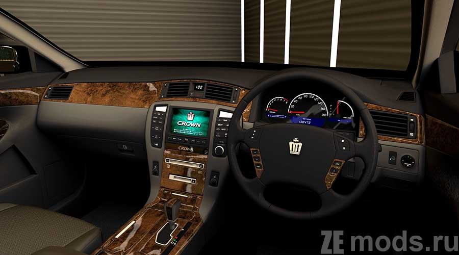 мод Toyota Crown GRS180 2005 для City Car Driving 1.5.9.2